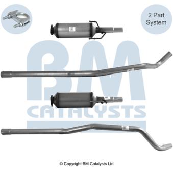 Filtre à particules / à suie, échappement BM CATALYSTS OEM 5850174