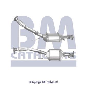 Filtre à particules / à suie, échappement BM CATALYSTS OEM 20010JG71A