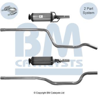 Filtre à particules / à suie, échappement BM CATALYSTS OEM R1620234 Filtre à particules / à suie, échappement BM CATALYSTS OEM R1620234