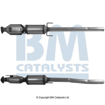 Filtre à particules / à suie, échappement BM CATALYSTS OEM 55187619