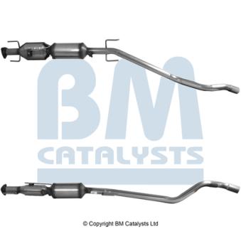 Filtre à particules / à suie, échappement BM CATALYSTS OEM 855236