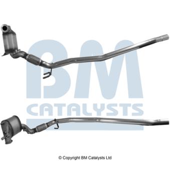 Filtre à particules / à suie, échappement BM CATALYSTS OEM 1K0254705TX
