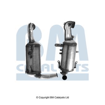 Filtre à particules / à suie, échappement BM CATALYSTS OEM 55230485