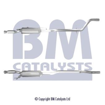 Filtre à particules / à suie, échappement BM CATALYSTS OEM 1731YV