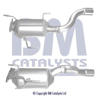 Filtre à particules / à suie, échappement BM CATALYSTS OEM 7L8254400NX