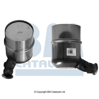 Filtre à particules / à suie, échappement BM CATALYSTS BM11351H pour CITROEN JUMPY 1.6 HDi 90 8V - 90cv