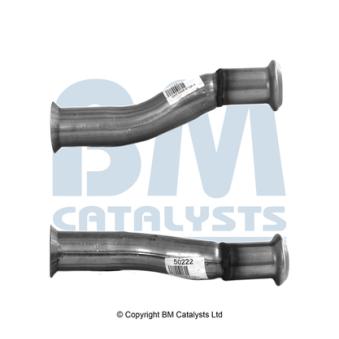 Tuyau d'échappement BM CATALYSTS OEM 1717QW