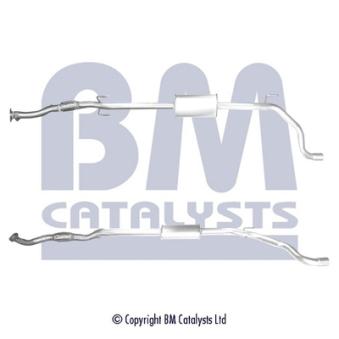 Tuyau d'échappement BM CATALYSTS OEM 51838623