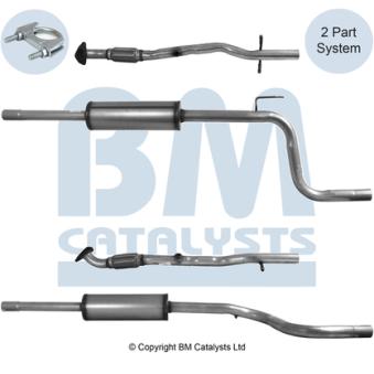 Tuyau d'échappement BM CATALYSTS [BM50965]