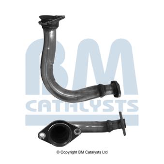 Tuyau d'échappement BM CATALYSTS OEM 3453398