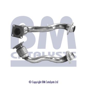 Tuyau d'échappement BM CATALYSTS BM70090 pour VOLKSWAGEN CADDY 1.9 D - 64cv Tuyau d'échappement BM CATALYSTS BM70090 pour VOLKSWAGEN CADDY 1.9 D - 64cv
