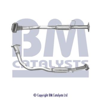 Tuyau d'échappement BM CATALYSTS OEM 71765075
