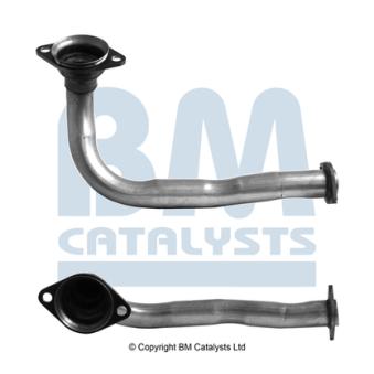 Tuyau d'échappement BM CATALYSTS OEM 7700832745