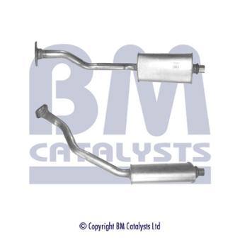 Tuyau d'échappement BM CATALYSTS [BM70445]
