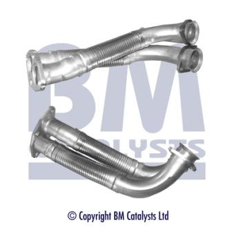 Tuyau d'échappement BM CATALYSTS BM70639 pour MERCEDES-BENZ SERIE 123 230 CE - 136cv