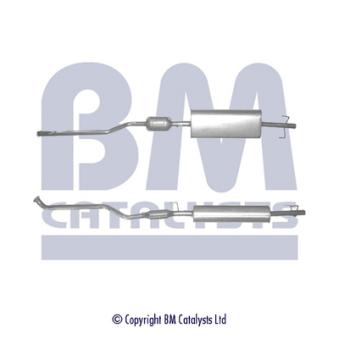 Catalyseur BM CATALYSTS BM80114H pour MERCEDES-BENZ SPRINTER 308 D 2.3 - 82cv
