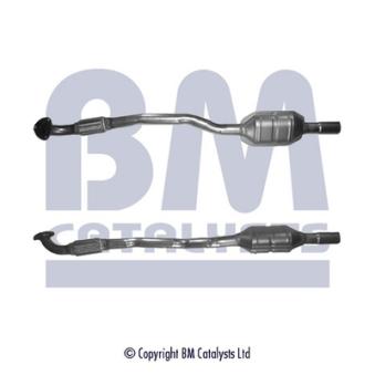 Catalyseur BM CATALYSTS BM80310H pour OPEL ASTRA 1.7 CDTI - 80cv