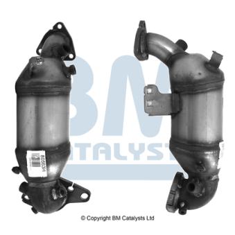 Catalyseur BM CATALYSTS BM80563H pour TOYOTA YARIS D-4D - 90cv