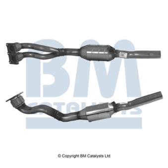 Catalyseur BM CATALYSTS BM90734H pour VOLKSWAGEN BORA 2.0 - 115cv