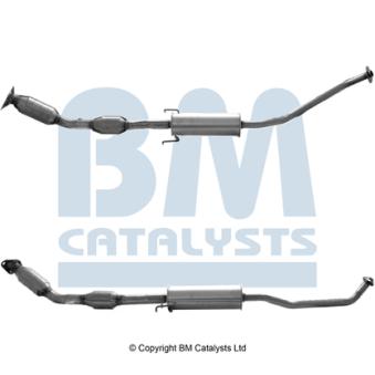 Catalyseur BM CATALYSTS BM91225H pour AUDI 100 1.6 VVT-i - 110cv