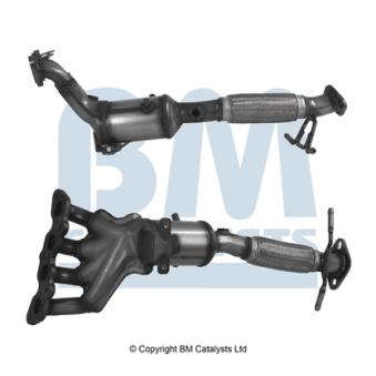 Catalyseur BM CATALYSTS BM91275H pour FORD FOCUS 1.6 - 100cv