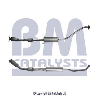 Catalyseur BM CATALYSTS BM91439H pour AUDI 100 1.6 VVT-i - 110cv