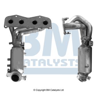 Catalyseur BM CATALYSTS BM91498H pour TOYOTA RAV 4 2.4 - 170cv