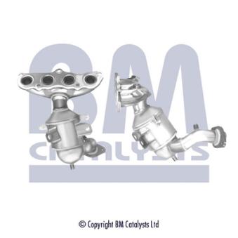 Catalyseur BM CATALYSTS BM91687H pour MAZDA 2 1.3 - 75cv