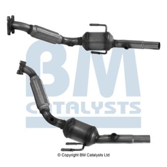 Catalyseur BM CATALYSTS BM92289H pour SKODA CITIGO 1.0 CNG - 68cv