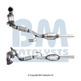 Catalyseur BM CATALYSTS BM92797H pour VOLKSWAGEN POLO 1.2 TSI 16V - 90cv Catalyseur BM CATALYSTS BM92797H pour VOLKSWAGEN POLO 1.2 TSI 16V - 90cv