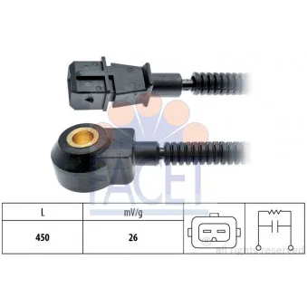 Capteur de cognement FACET OEM 3925022610