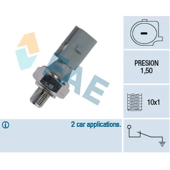 FAE 12840 - Indicateur de pression d'huile