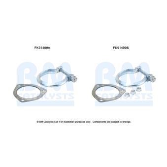 Kit d'assemblage, catalyseur BM CATALYSTS [FK91499]