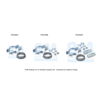 Kit d'assemblage, catalyseur BM CATALYSTS [FK91625]