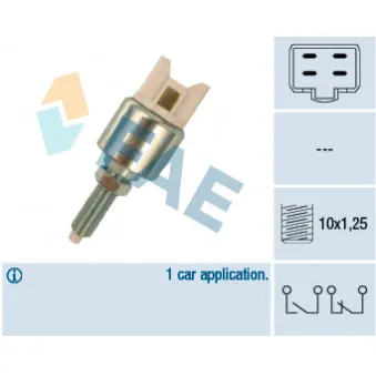 FAE 24625 - Interrupteur des feux de freins