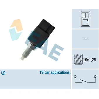 Interrupteur des feux de freins FAE OEM 938101C100