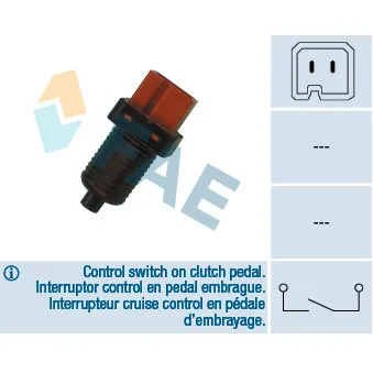 FAE 24880 - Interrupteur des feux de freins