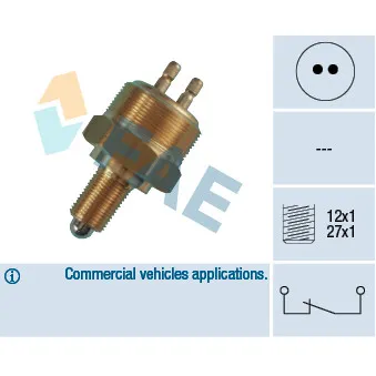 Interrupteur des feux de freins FAE OEM 0005455409