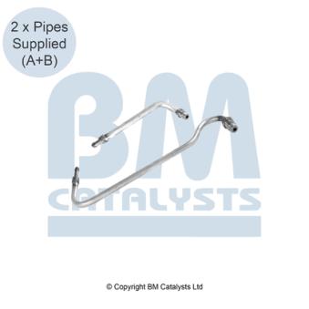 Conduite à press, capteur de press (filtre particule/suie) BM CATALYSTS OEM 4424052