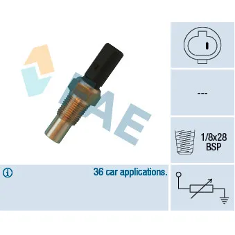 FAE 32650 - Sonde de température, liquide de refroidissement