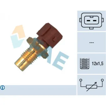 Sonde de température, liquide de refroidissement FAE OEM 0003229V003000000