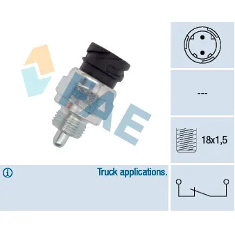 Contacteur, feu de recul FAE OEM 1348509