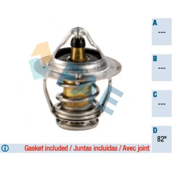 Thermostat d'eau FAE OEM 255003C100
