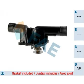 Thermostat d'eau FAE OEM 11531432884