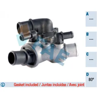FAE 5343880 - Thermostat d'eau