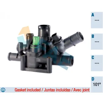 Thermostat d'eau FAE OEM 06A121111A