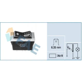 Interrupteur FAE OEM 6173