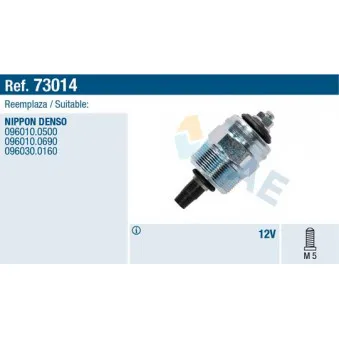 FAE 73014 - Dispositif d'arrêt, système d'injection