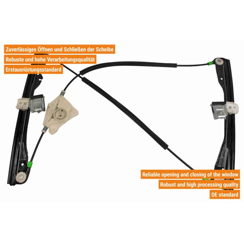 Lève-vitre avant gauche VAICO V10-2179 - Visuel 1