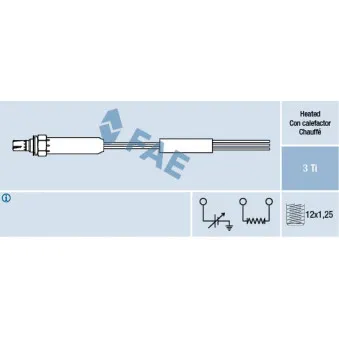 Sonde lambda FAE 77010